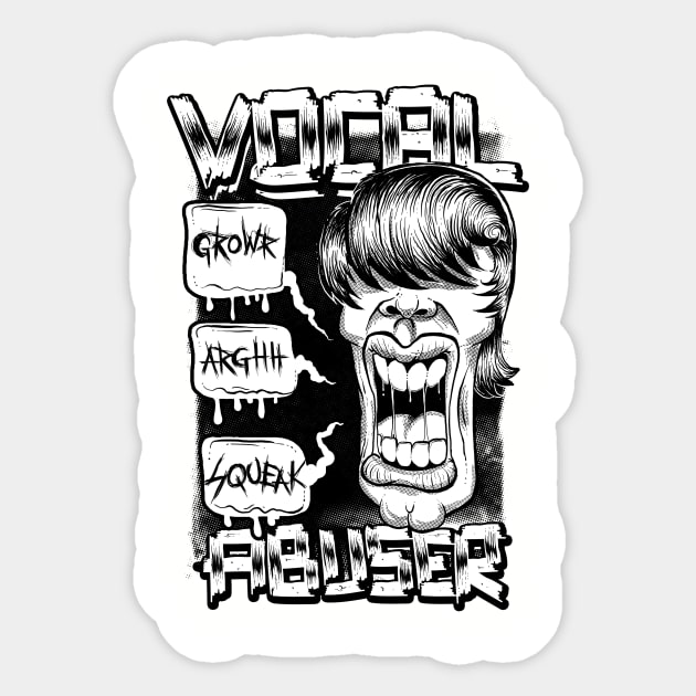 Vocal Abuser Sticker by OsFrontis